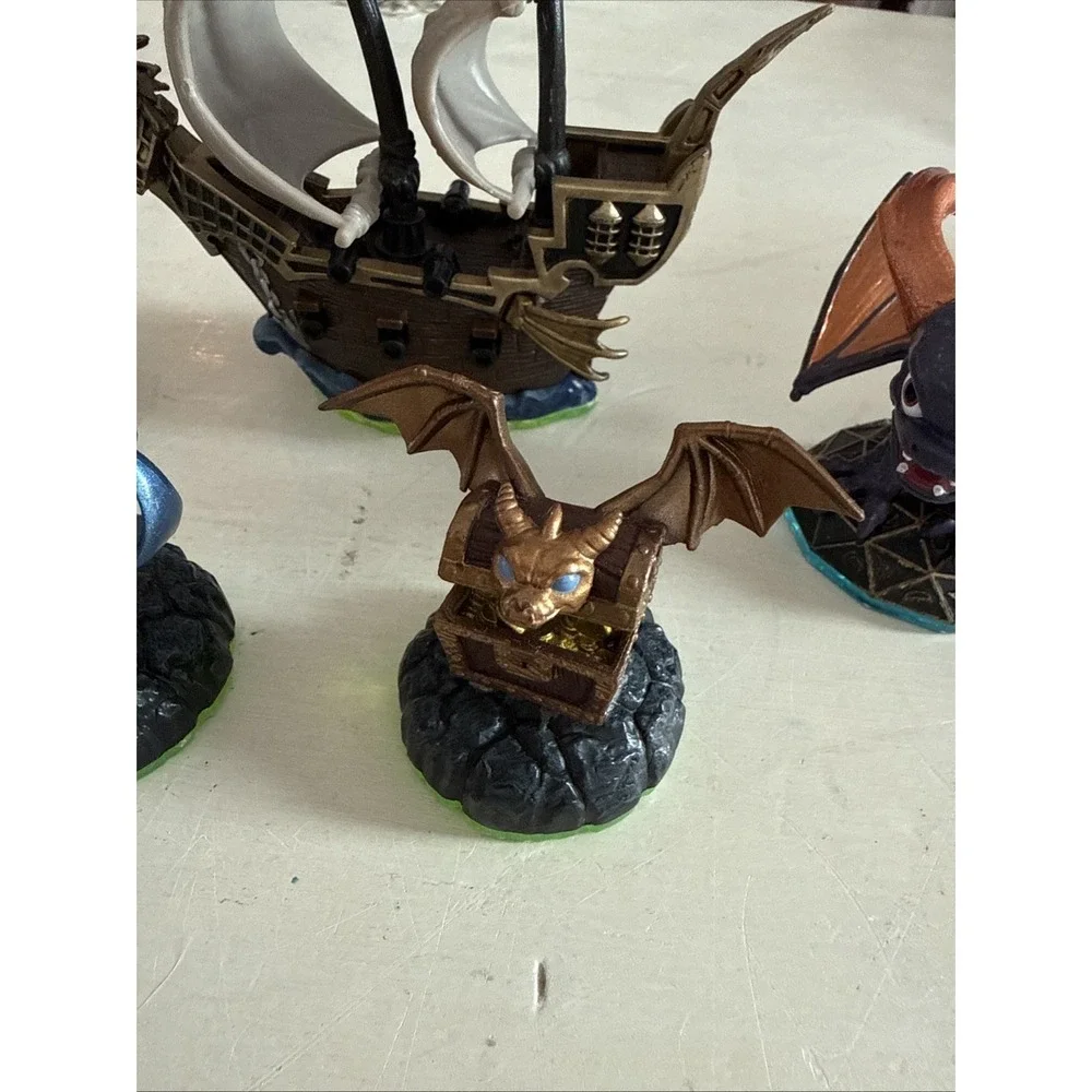 Skylanders Spyro's Adventure PirateShip Ghost Swords Mega Ram Lot Of 5